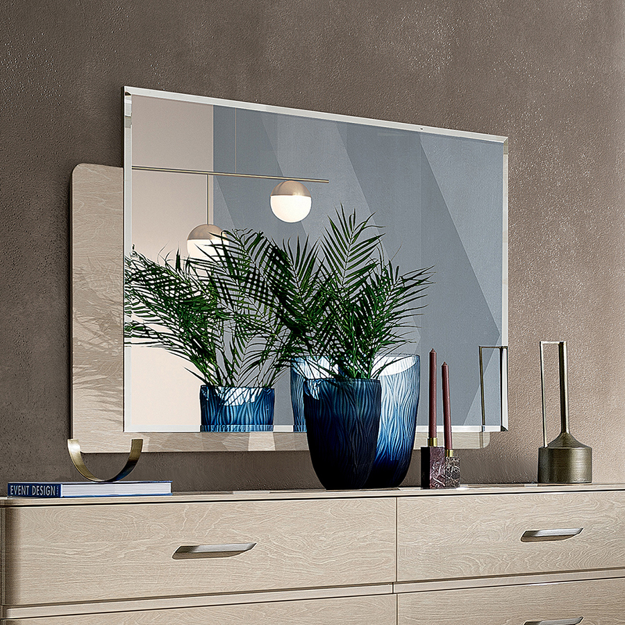 Malliana Ivory Birch Rectangular Mirror
